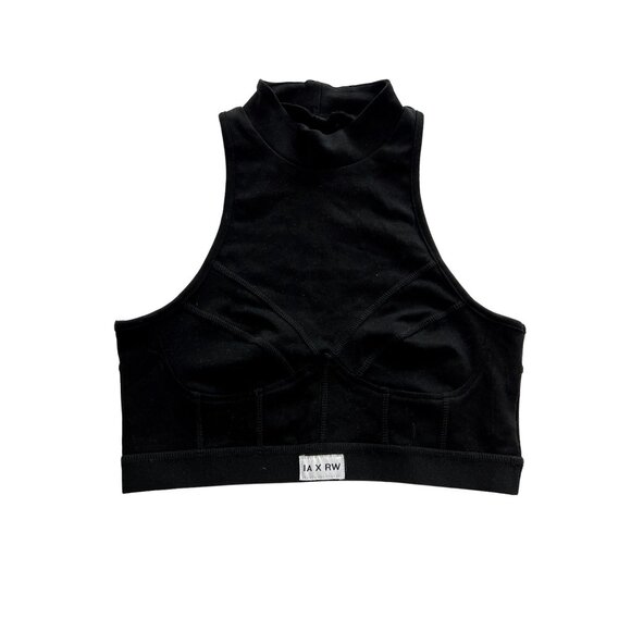IA x RW High Neck Bra in Black - Picture 1 of 5